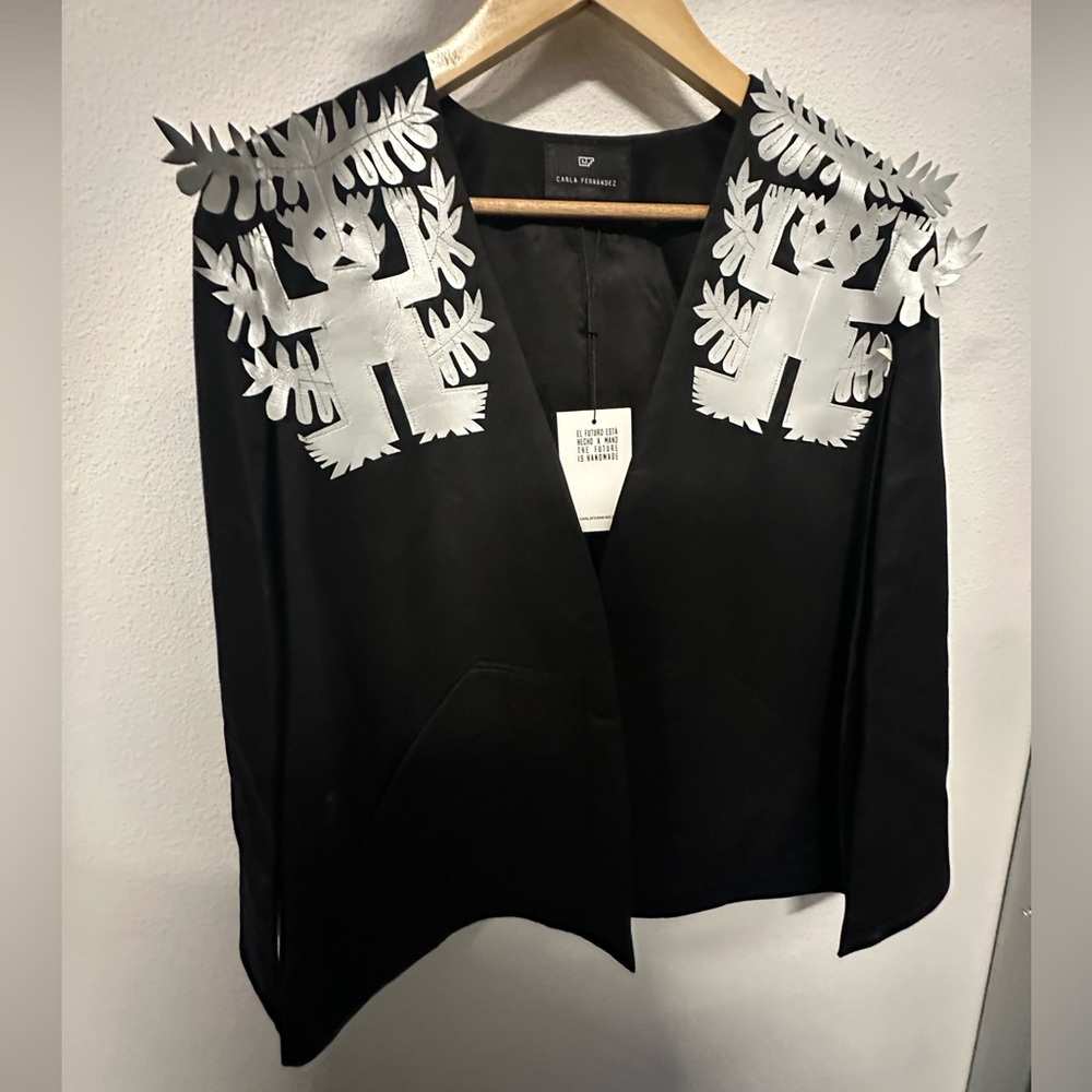 Carla Fernandez cutout cape NWT size small